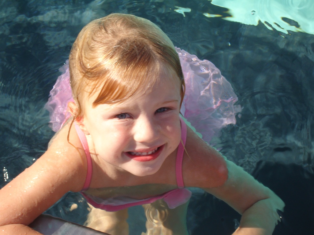 Sophia Stevens, Age 4 Seal Graduate | Evo Swim School