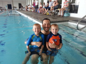 Mason and Zachary Pinson Ages 6 and 4 Otter Graduates