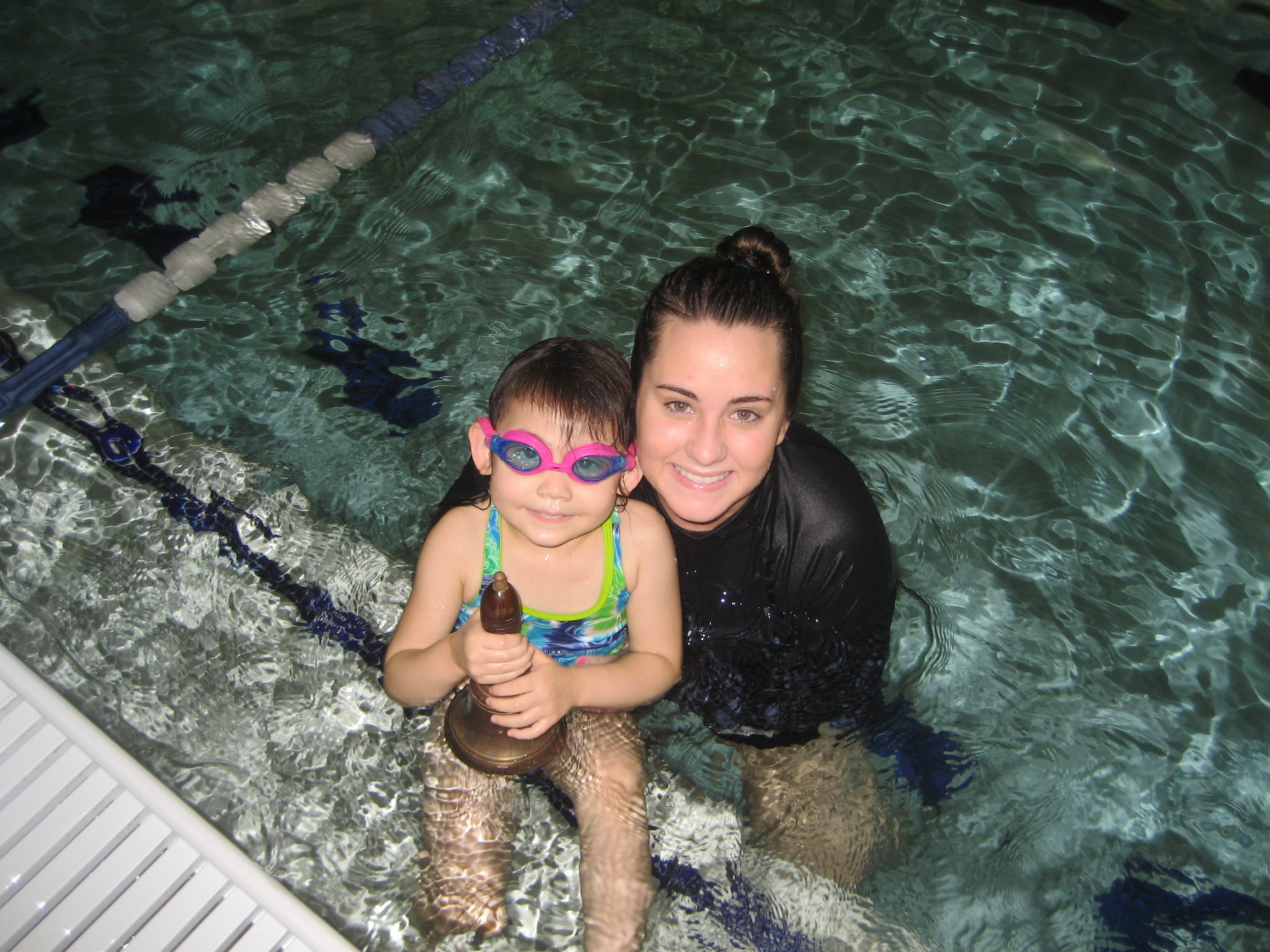 Arianna Age 3, Seal Graduate | Evo Swim School