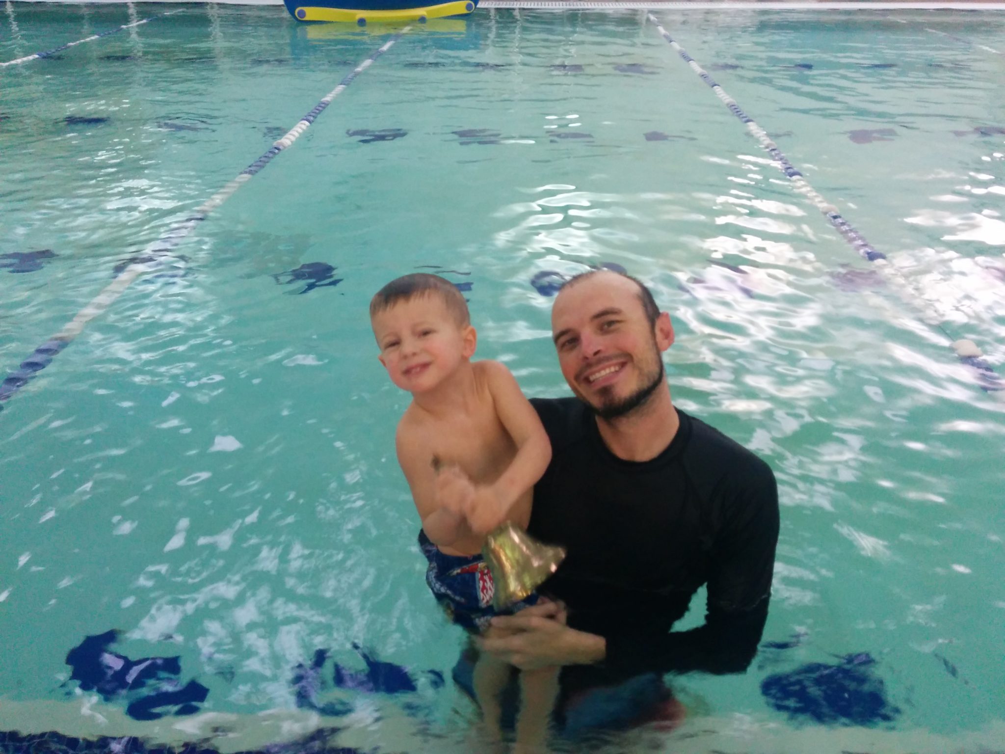 Jack Crispin, Age 3, Seal Graduate | Evo Swim School